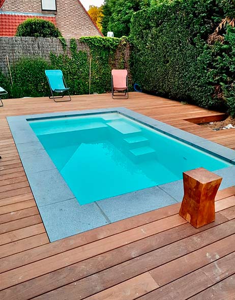 Piscine coque